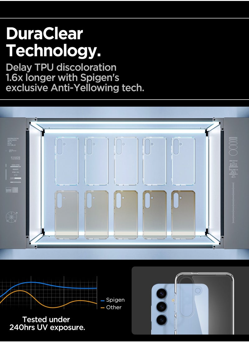 Spigen Ultra Hybrid Samsung Galaxy S25 PLUS Case Cover (2025) - Crystal Clear  - Image 4