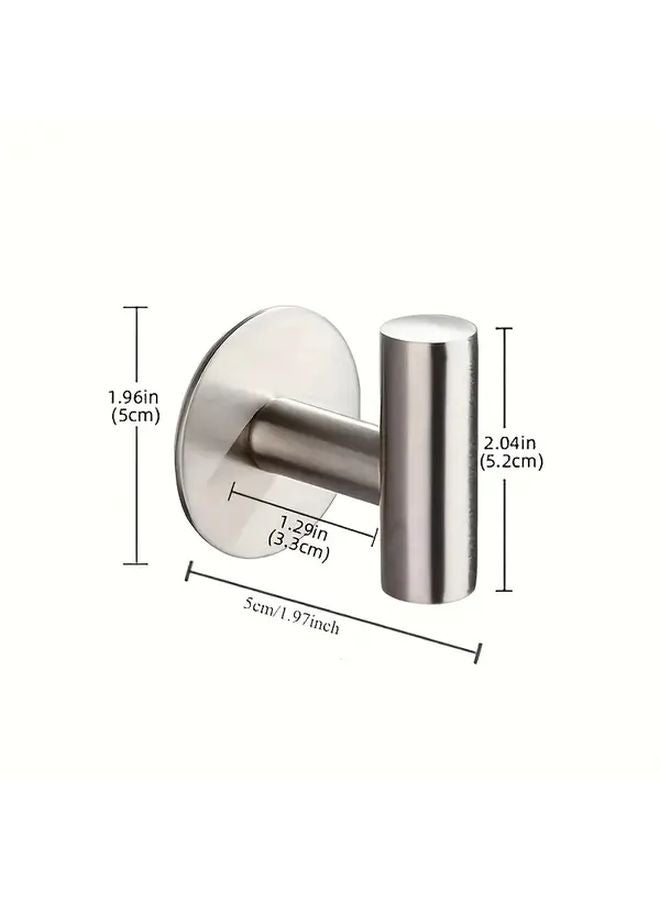 Golden 2 Pack Self Adhesive Towel Hooks Heavy Duty Waterproof Rust Resistant for Bathroom Kitchen Hotel - Image 4