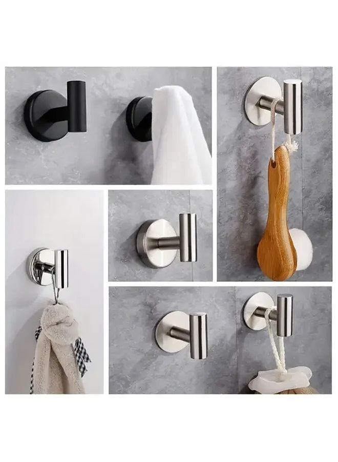 Golden 2 Pack Self Adhesive Towel Hooks Heavy Duty Waterproof Rust Resistant for Bathroom Kitchen Hotel - Image 3