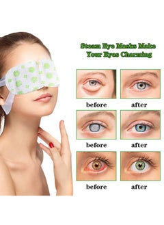 Steam Eye Mask 5 Packs, Herbal Self-Heating Eye Mask, SPA Warm Eye Mask, Disposable Heated Sleep Eye Mask for Dry Eyes, Dark Circles, Puffy Eyes, Puffiness, Relief Stress Eye Fatigue, Migraine - pzsku/ZFEE491FB020F6D675FCDZ/45/_/1705633339/94e6a154-6668-4294-a87c-0a660ad5d6f5