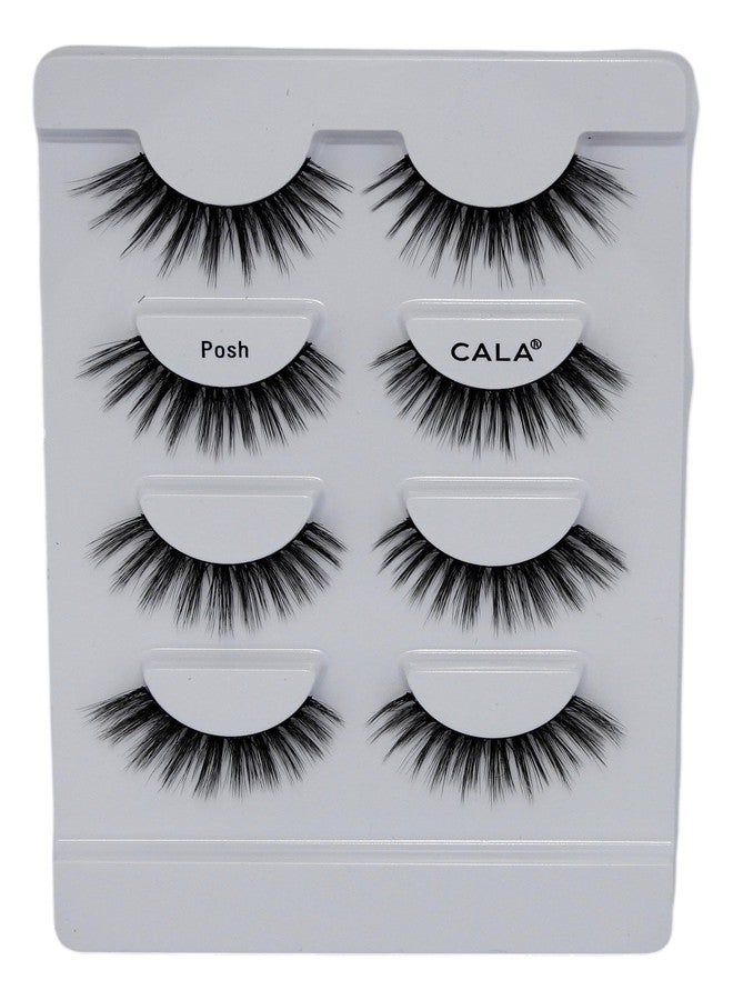 CALA 3D FAUX MINK LASHES: POSH (4 PACK) - Image 2