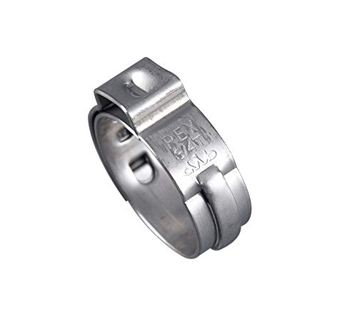 EFIELD (Pack of 50) EFIELD 3/4-inch Stainless Steel Pex Cinch Clamp Rings for Pex Tubing/Pipe (3/4 inch-50pcs),(CLAMP010) - Image 1
