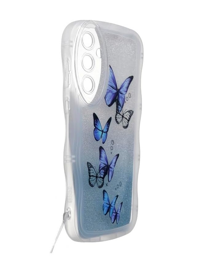 Plastic Back Cover With Series For Oppo A55 5G , Blue C.f.s.s8-406