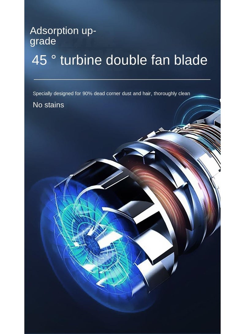 Bluejw Mini Vacuum,Cordless Handheld Vacuum, USB Rechargeable, Easy to Clean Desktop, Keyboard,Drawer, Car Interior and Other Crevices, Small Space - Image 4