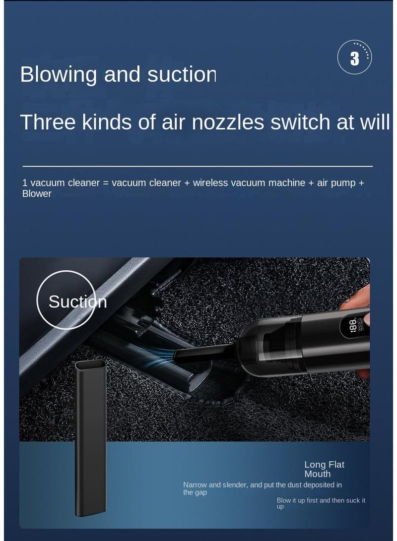 Bluejw Mini Vacuum,Cordless Handheld Vacuum, USB Rechargeable, Easy to Clean Desktop, Keyboard,Drawer, Car Interior and Other Crevices, Small Space - Image 5
