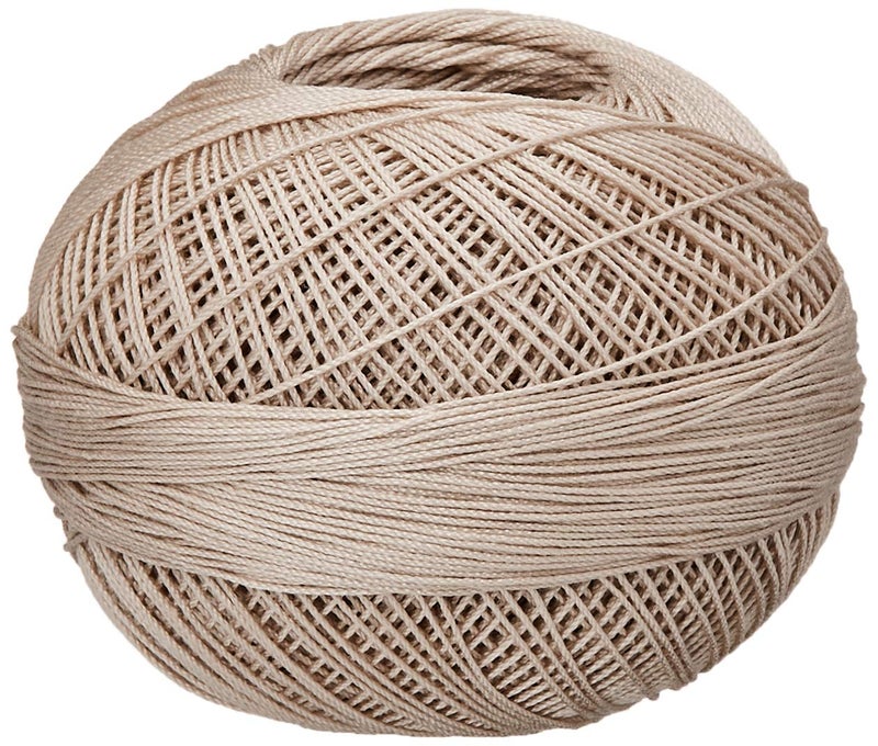 LIZBETH Handy Hands 210-Yard Lizbeth Cotton Thread, 25gm, Light Mocha Brown - Image 3