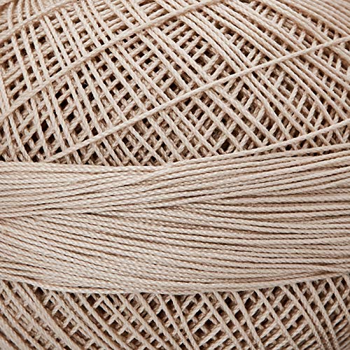 LIZBETH Handy Hands 210-Yard Lizbeth Cotton Thread, 25gm, Light Mocha Brown - Image 2