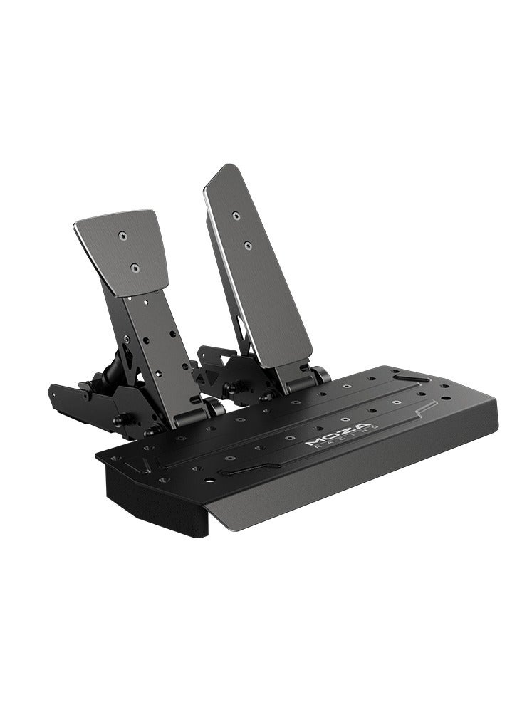 موزة دواسات السباق Moza SRP طقم دواستين (دعسة البنزين والفرامل) – هيكل ألومنيوم CNC، فرامل بخلايا تحميل، مقاومة ومسافة قابلة للتعديل – متوافقة مع USB وقواعد Moza - Image 2