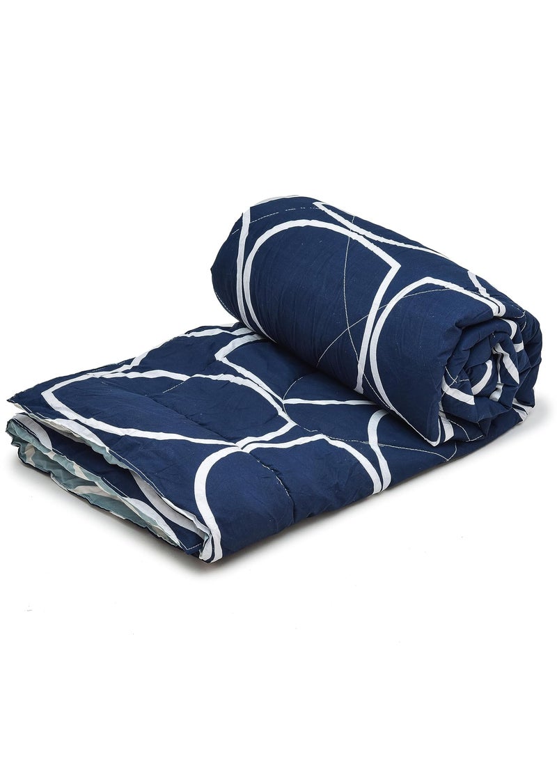RRC RRC Super Soft Quilted Comforter for Double Bed Luxury King Size 90x100 Inches 220 GSM Breathable Microfiber Cozy AllSeason Printed QuiltGift for All Occasions  - Image 3