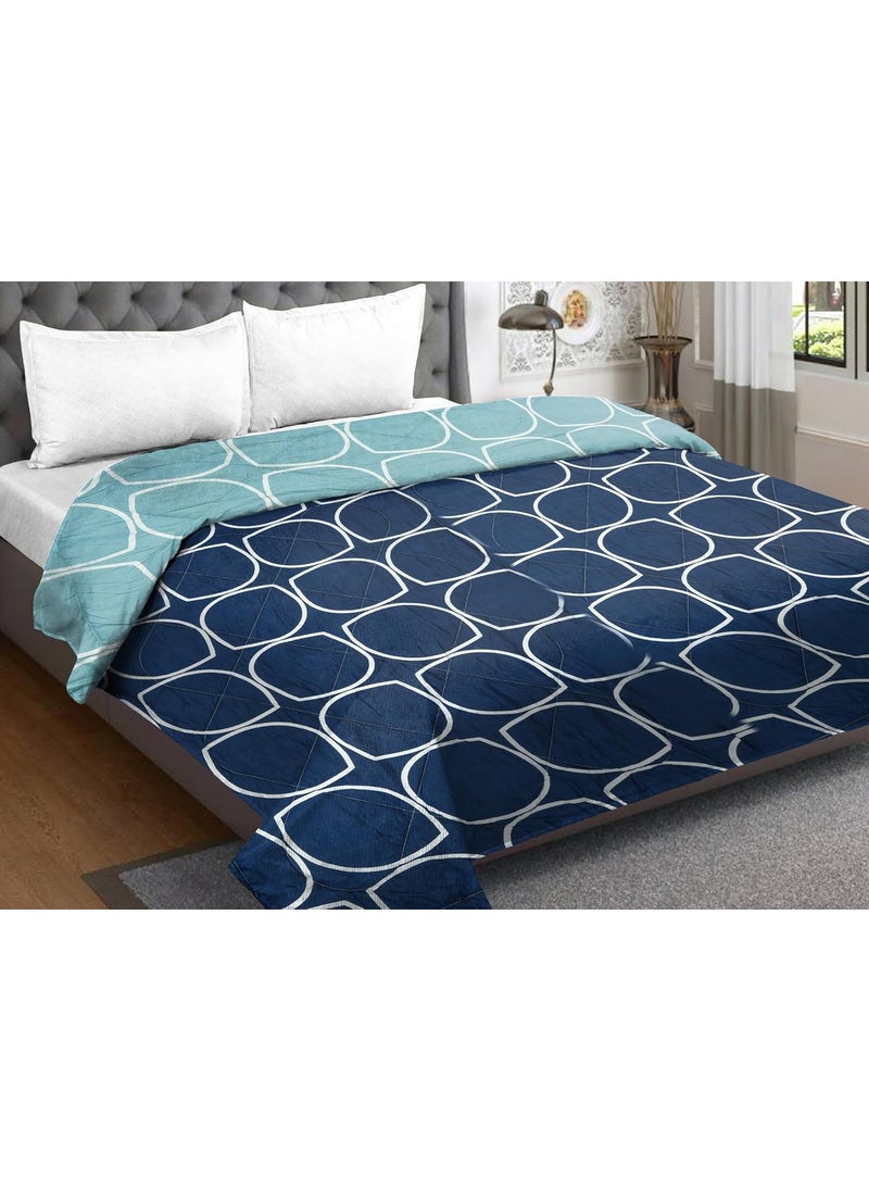 RRC RRC Super Soft Quilted Comforter for Double Bed Luxury King Size 90x100 Inches 220 GSM Breathable Microfiber Cozy AllSeason Printed QuiltGift for All Occasions  - Image 2