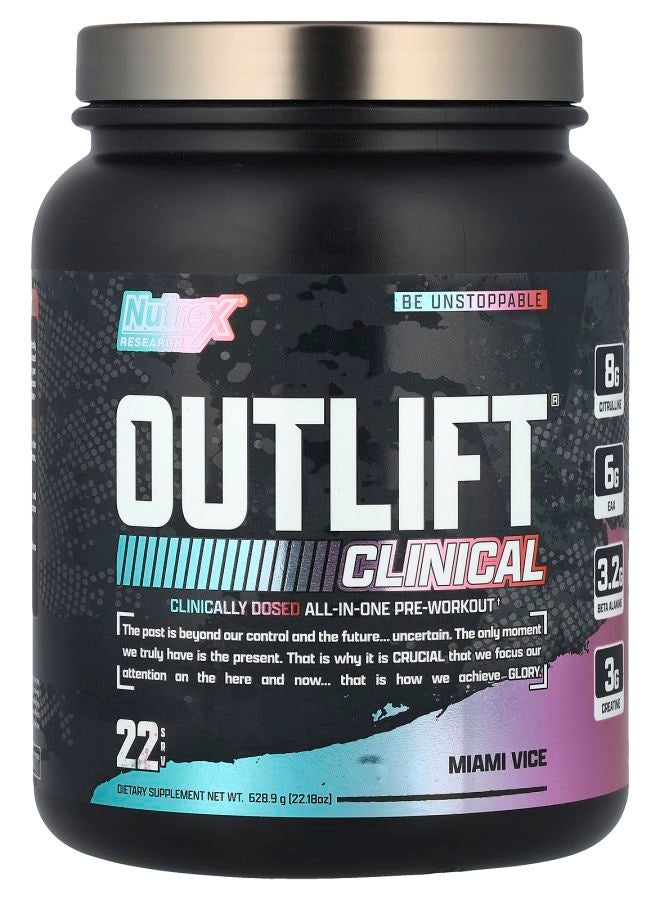 Nutrex Research Outlift® Clinical Miami Vice 22.18 oz (628.9 g)