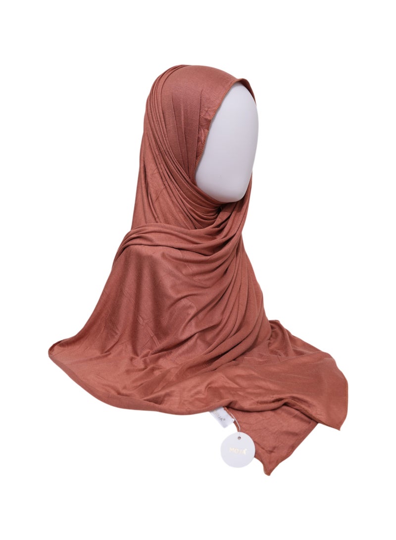 Moja Carrot Moja Premium Bamboo Jersey Hijab - Image 3