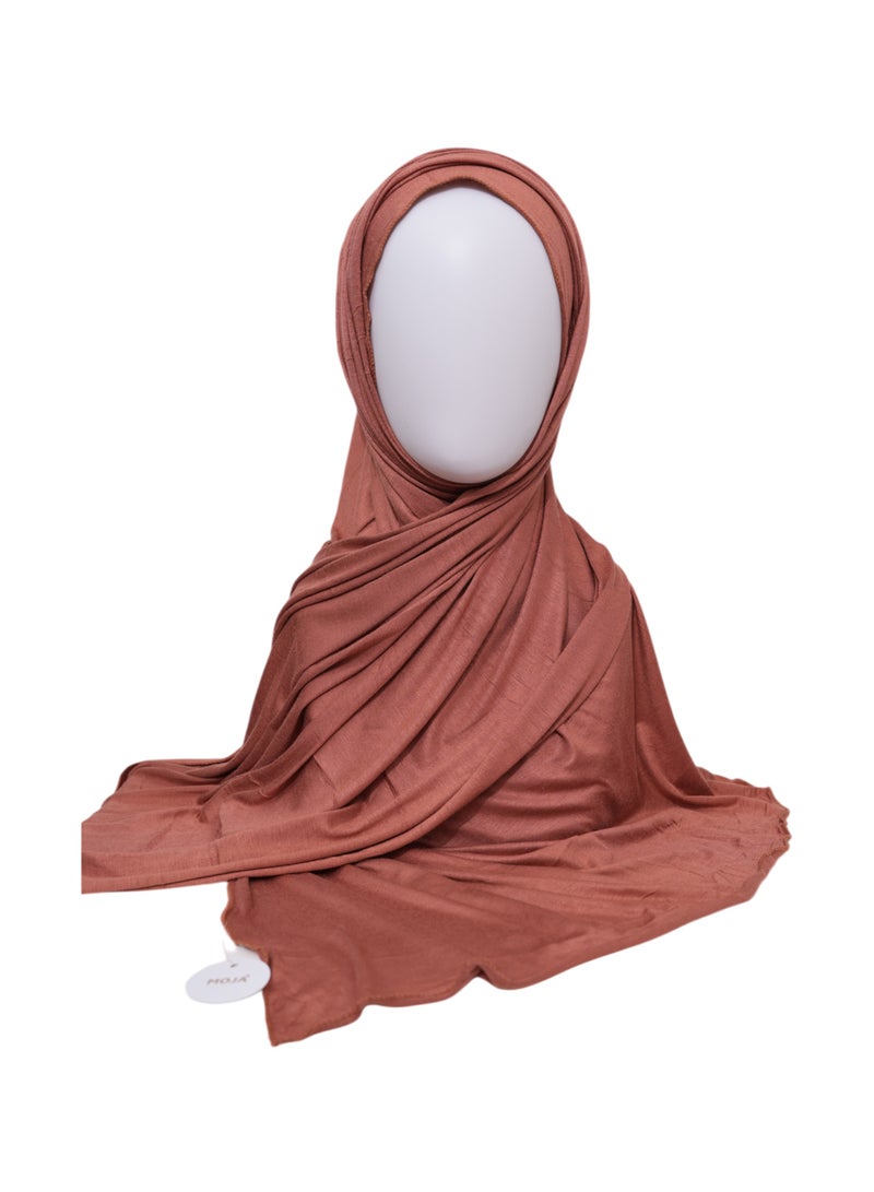 Moja Carrot Moja Premium Bamboo Jersey Hijab - Image 1