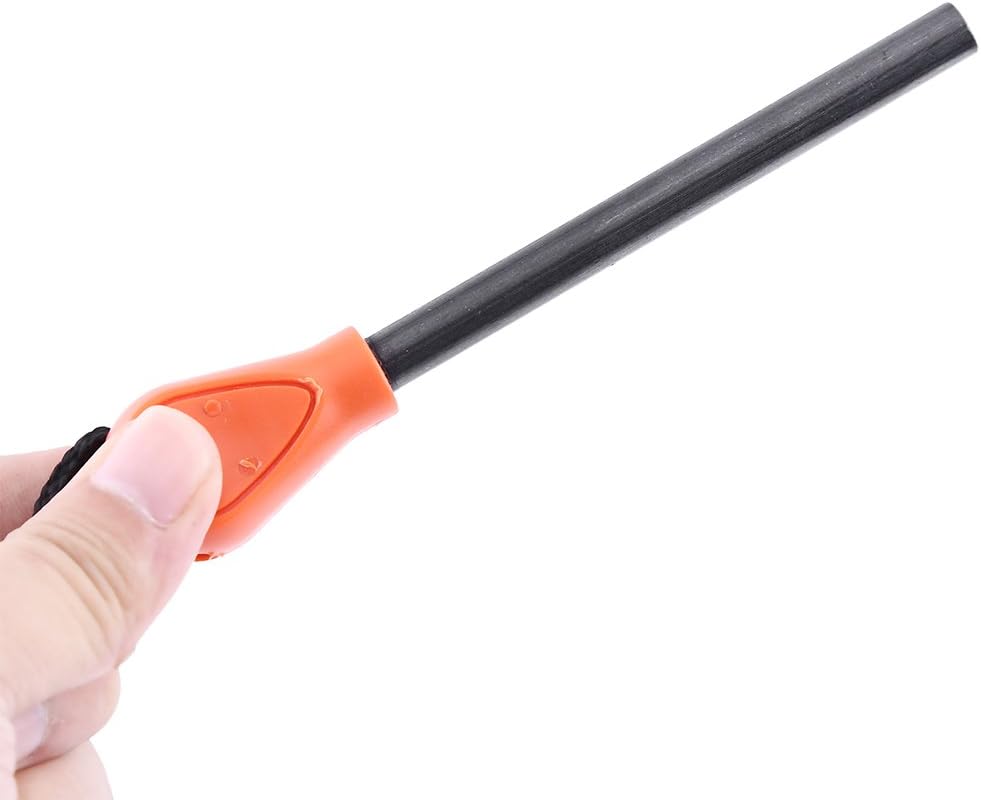 klarako Survival Fire Starter, FLINTs Rod, Survival MAGNESIUMs Steel Strikers Fire Starter Stick Camping Tool for Outdoor Camping Hiking and Backpacking