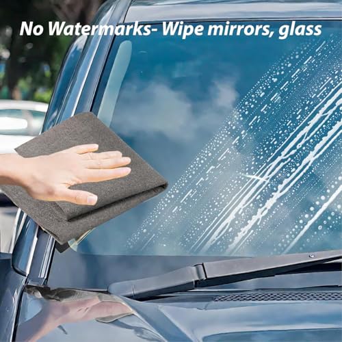BELOXY 10 Pack Thickened Magic Cleaning Cloth – 2025 New Reusable Microfiber Cloth 30x30 CM, Lint-Free & Streak-Free Multipurpose Towel for Glass, Car, Window, Kitchen & Home Cleaning (10) - Image 4
