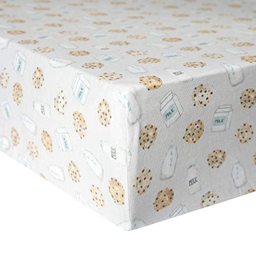 Copper Pearl Premium Knit Baby Crib Sheets for Boys and Girls Breathable and Soft Fitted Crib Sheets for Standard Baby Mattresses Chip - Image 1