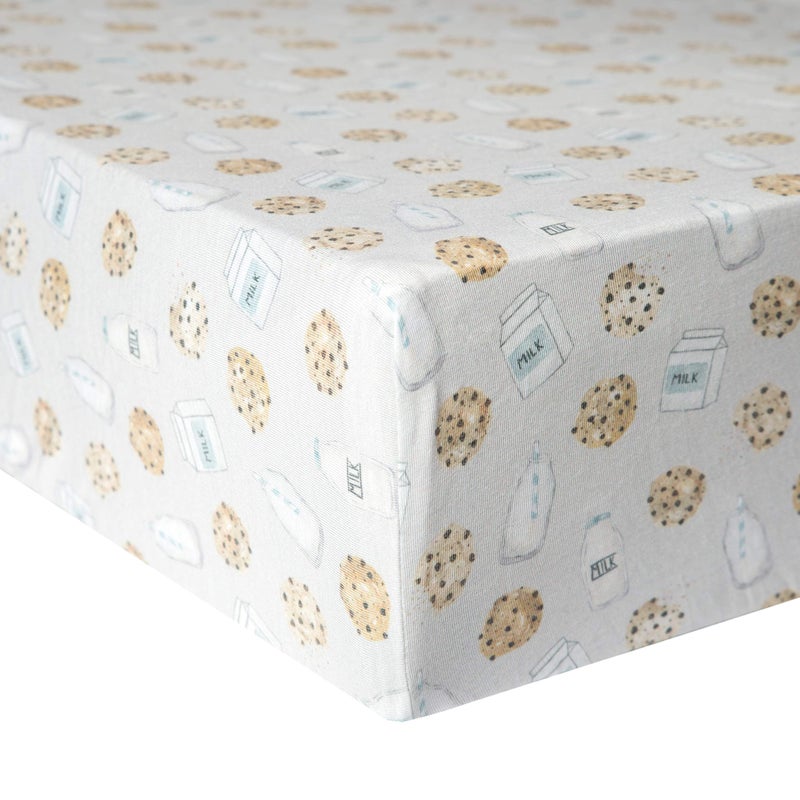 Copper Pearl Premium Knit Baby Crib Sheets for Boys and Girls Breathable and Soft Fitted Crib Sheets for Standard Baby Mattresses Chip - Image 2