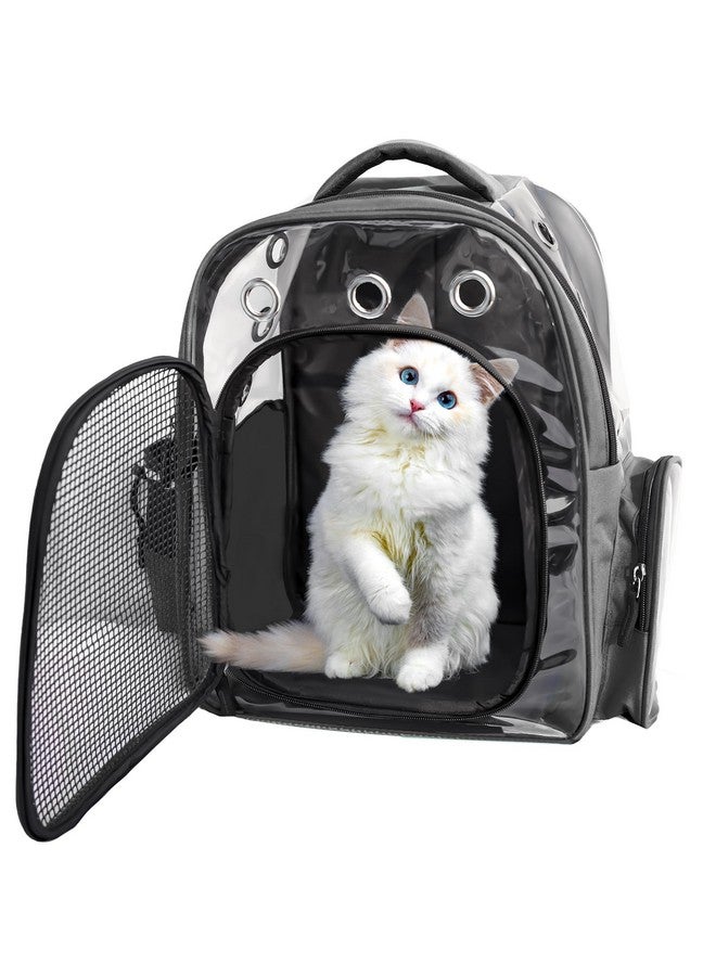 Buraq Pets Explorer Pet Carrier Backpack, Designed with Breathable Space, Ventilated,Ideal Cat House, Portable Cat Bag, Secure and Comfortable Cat Carrier Travel Bag for Outdoor Use (Black) - Image 1