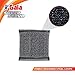 Gala Super Scrub Set Made of Steel Black Pack of 6 - Image 4