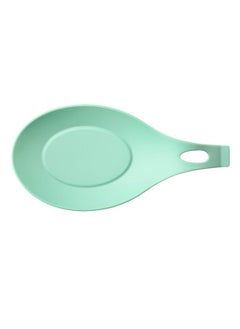Thoraya Silicone Spoon Rest High Temperature Proof Heat Resistant Spoon Holder for Home Kitchen Green  - Image 2