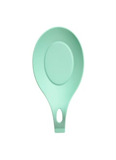 Thoraya Silicone Spoon Rest High Temperature Proof Heat Resistant Spoon Holder for Home Kitchen Green  - Image 1