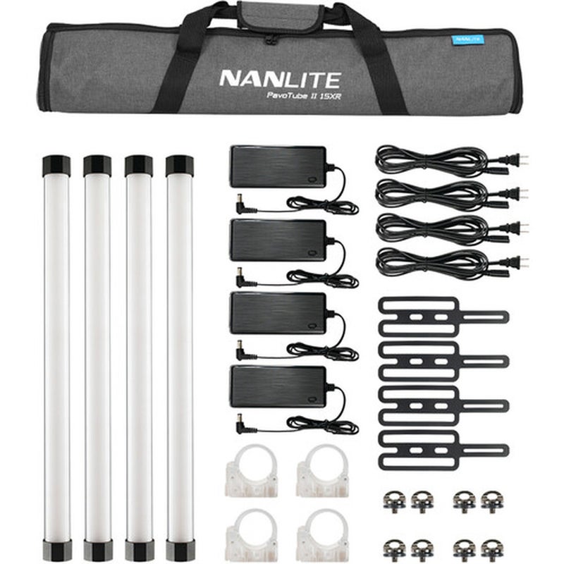 NANLITE Pavotube II 15XR 4Kit RGBWW Tubelight - Image 1