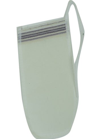 LokmanAVM Silk Back and Body Pouch White 17X25  - Image 3