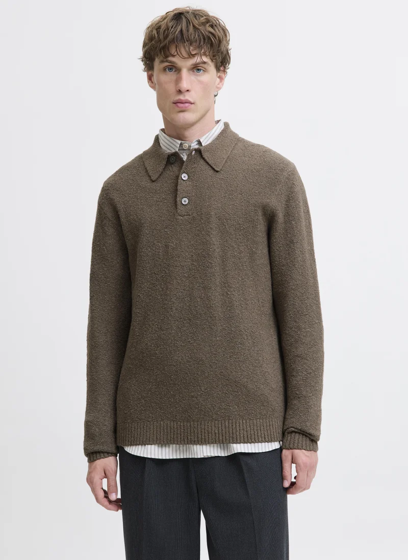 جاك اند جونز Knitted Polo