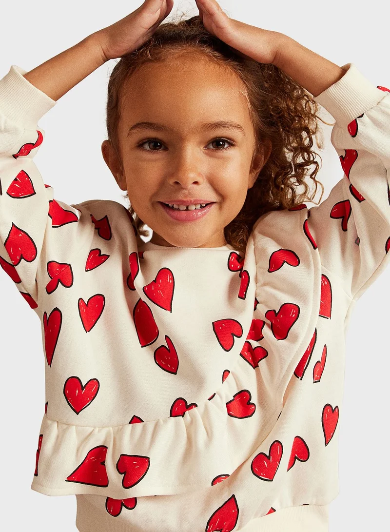 H&M Kids 2-Piece Sweatshirt And Leggings Set