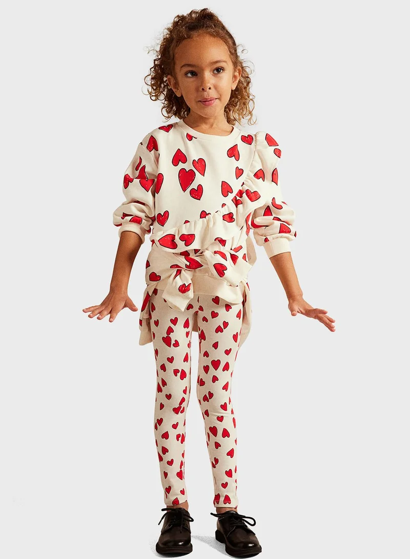 H&M Kids 2-Piece Sweatshirt And Leggings Set