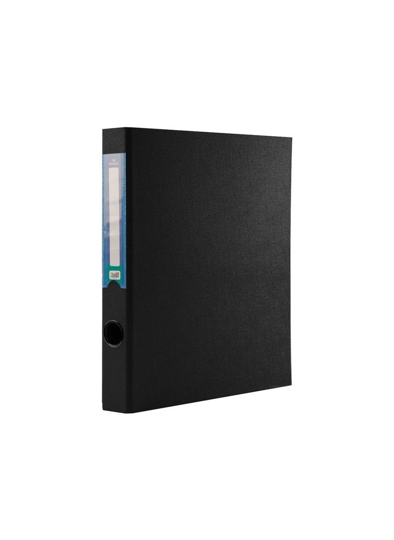 2 Ring A4 Size Box Folder File, Black - pzsku/ZFEE62C54144BE13F508FZ/45/_/1709353166/c4f0dc9d-6e5b-4ec6-8346-47cf8ec86646