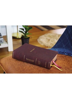 KJV, Thompson Chain-Reference Bible, Handy Size, Leathersoft, Burgundy, Red Letter, Comfort Print  - Image 5