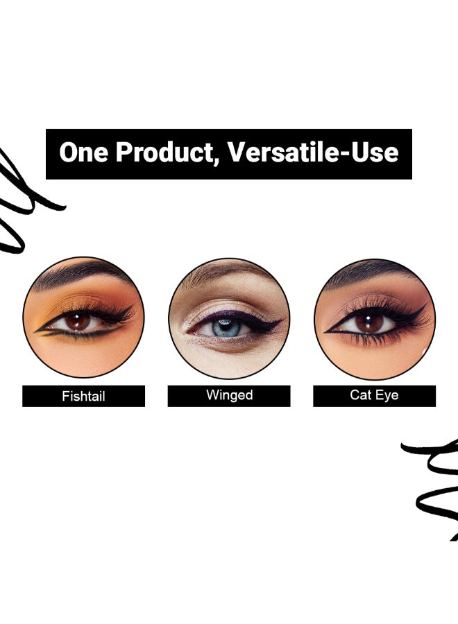 فور إيفر52 Stellars Eyeliner - G701 black - Image 5