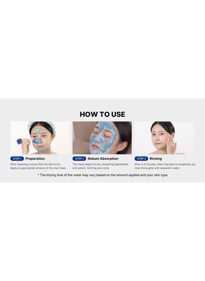 Medicube - Zero Pore Blackhead Mud Mask, 3.52 oz - Image 1