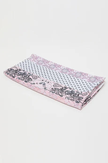 أر أند بي Patterned Scarf