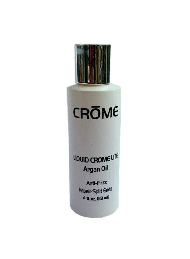 Liquid Crome Lite- 4 Oz - Argan Oil - Anti-Frizz- Repairs Split Ends