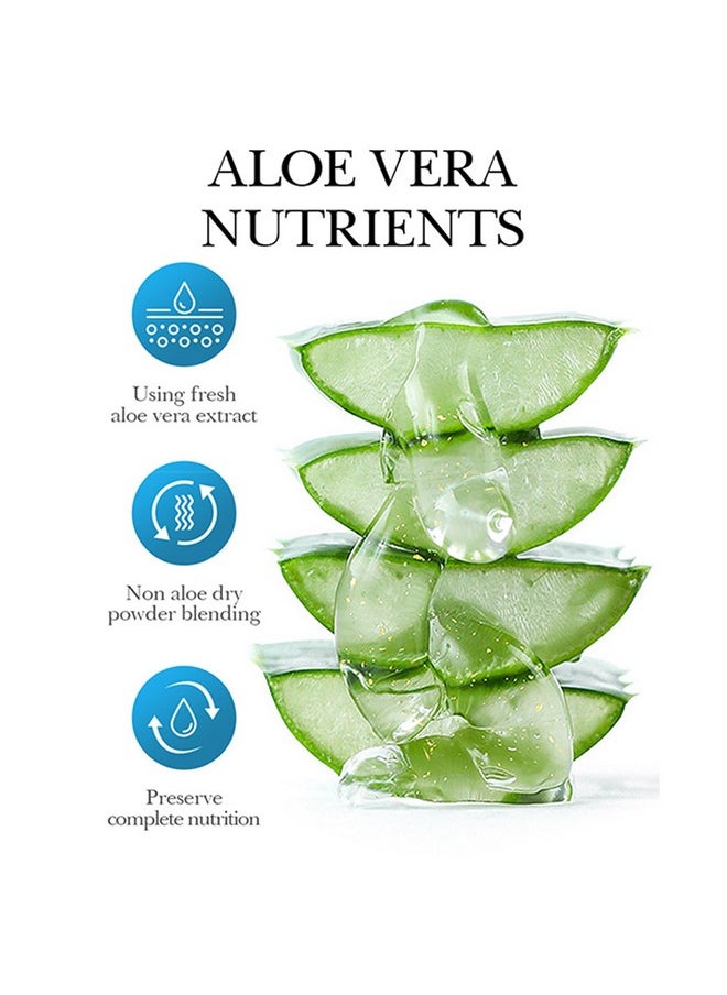 Rosarden - 10Pcs Skin Care Products Set Aloe Vera Skin Care Sets Skin Care Gift Set For Women Girls Skincare Routine Set Face Care Kit For Dry Skin Hydrating Whole Body Skin Care - Image 1