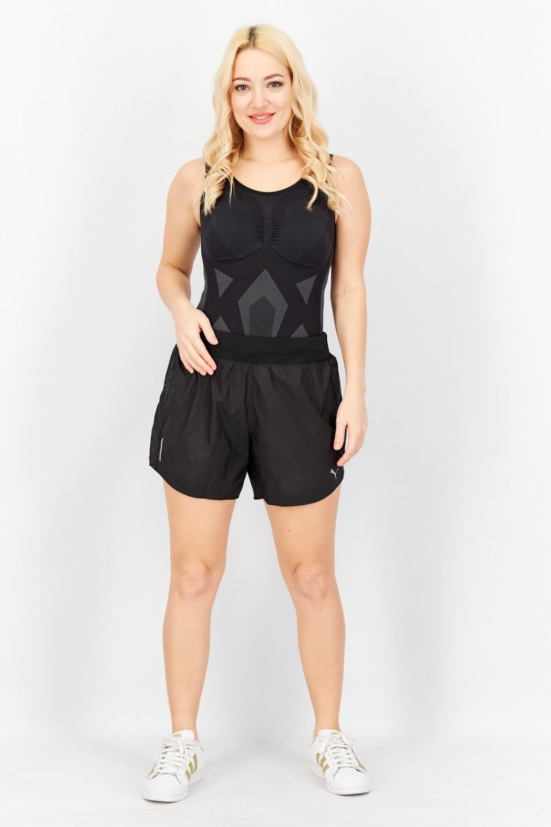 PUMA Women Sportswear Fit Training Shorts, Black - Image 3