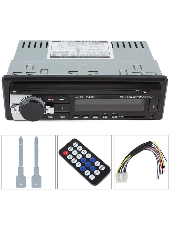Generic Car Radio Stereo Player Bluetooth Phone Aux-In Mp3 Fm/Usb/1 Din/Remote Control 12V Car Audio  - Image 5