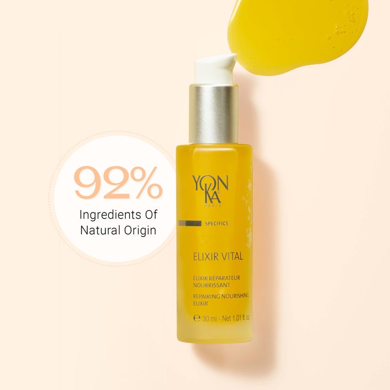 Yonka Yon-Ka Elixir Vital Concentrate | Revitalizing Anti-Aging Treatment to Moisturize and Remineralize Skin | Vitamin-Packed Anti-Wrinkle Serum | Paraben-Free | 1.01 fl oz - Image 5