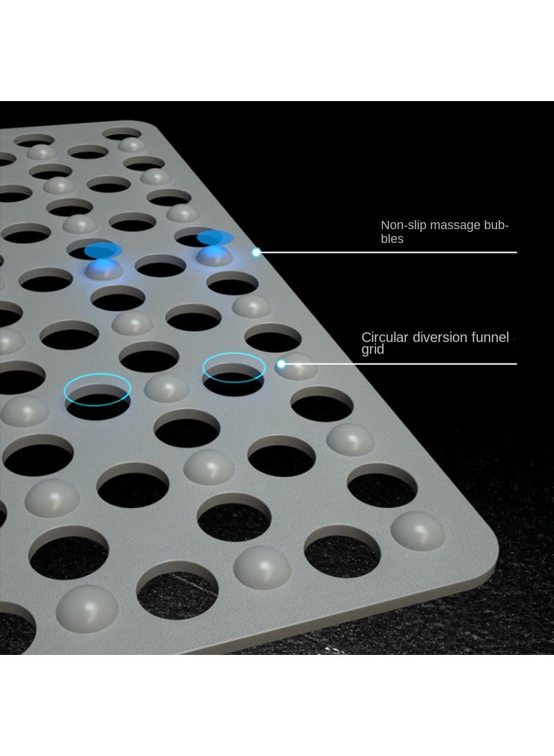Silicone bathroom suction cup massage anti slip pad 70*50CM - Image 4
