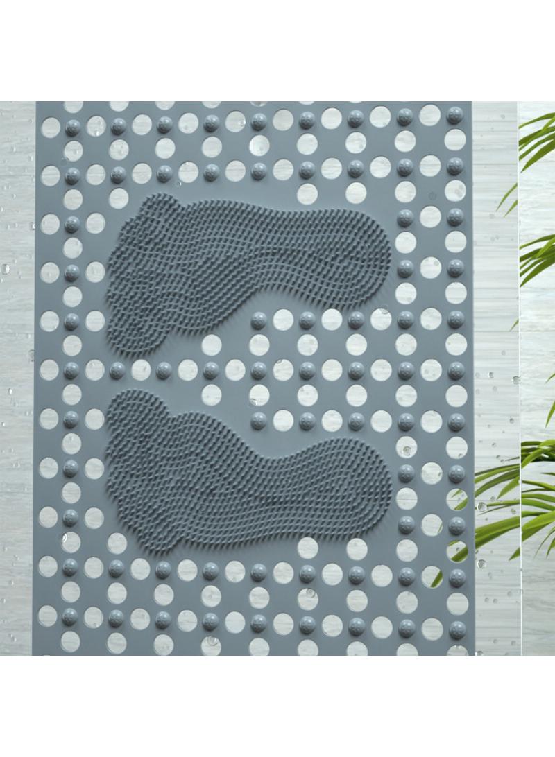 Silicone bathroom suction cup massage anti slip pad 70*50CM - Image 5