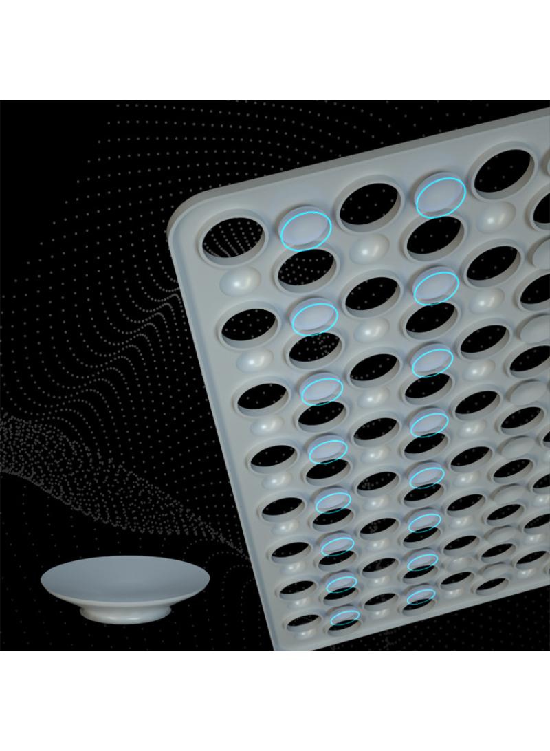 Silicone bathroom suction cup massage anti slip pad 70*50CM - Image 3