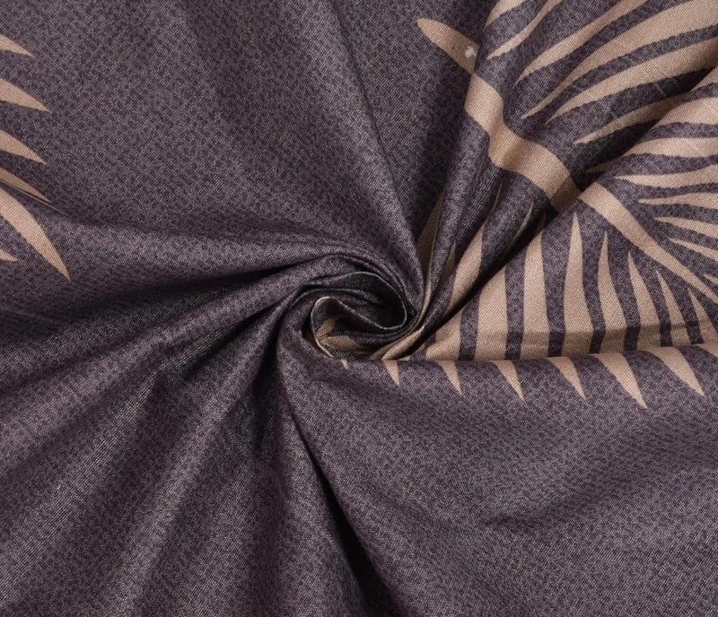 Castiqa Premium Cotton King Size Quilt Cover/Duvet Cover/Rajai Cover/Blanket Cover with Zipper 90 X 100 Inches (Floral IV) - Image 4