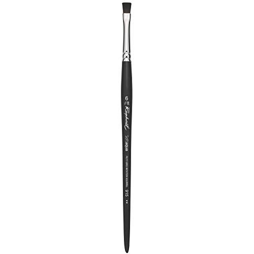 Sennelier Raphael Softaqua Watercolour Flat Brush No.6 |Ideal for Watercolor Paper, Mixed Media Pads, or Illustration Board with Watercolors, Gouache, Inks, and Watercolor Pencils. - Image 1