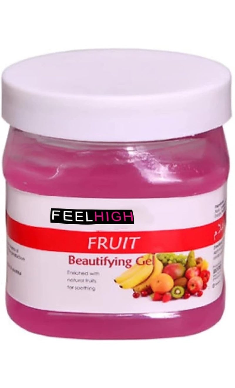 Feelhigh Mix Fruit Skin Purifying gel and hydrating Formula 500ml Enriched with Natural Fruits Men and Women Facial products Skin care Products - Image 1