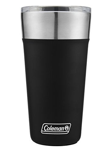 Coleman 20oz. Brew Stainless Steel Insulated Tumbler, Black - Image 1