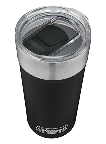 Coleman 20oz. Brew Stainless Steel Insulated Tumbler, Black - Image 4