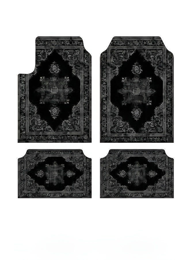 Classic Wear-Resistant & Stain-Proof Vehicle Floor Protection Set (4 Pieces) - Image 1