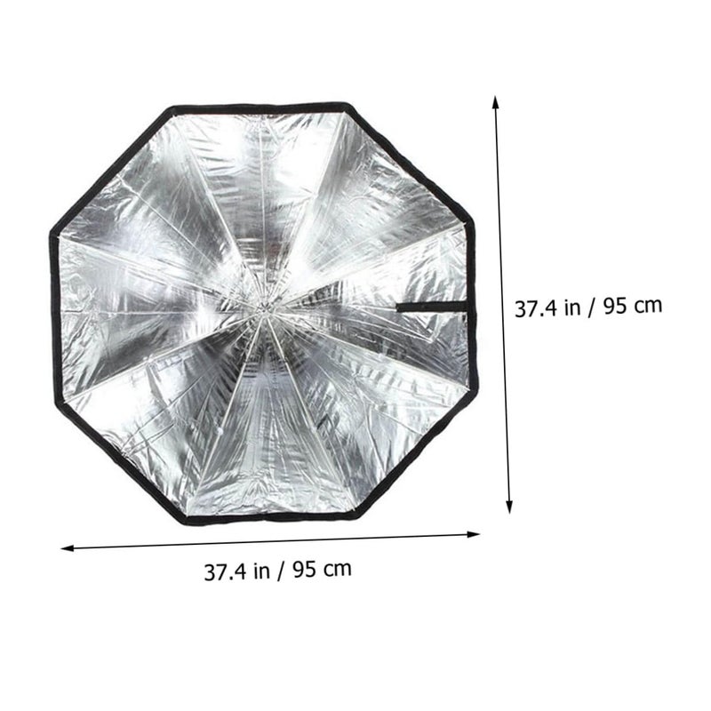 Octagonal Softbox Umbrella Lighting Modifier Portable Collapsible Studio Photography - Image 3